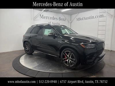 2026 Mercedes-Benz GLE AMG 63 S 4MATIC+ in Black — front three-quarter view