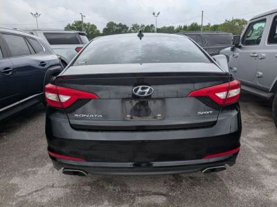 2015 Hyundai Sonata — rear three-quarter view