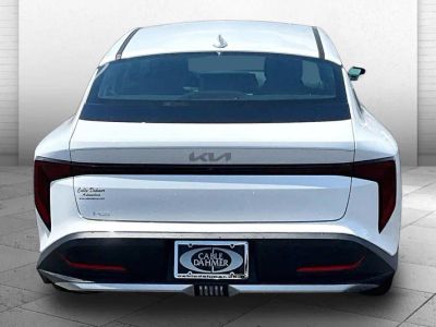 2025 Kia K4 — rear three-quarter view