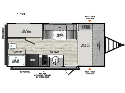 2027 Forest River RV Viking 3K Series — side profile view