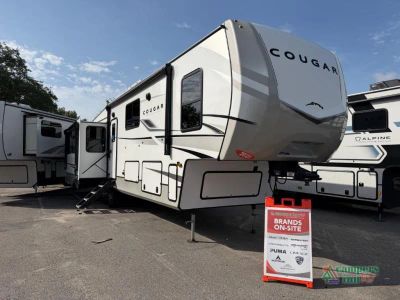 2025 Keystone RV Cougar — front three-quarter view