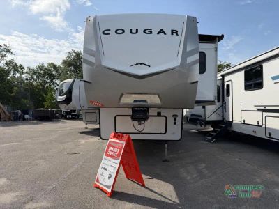 2025 Keystone RV Cougar — rear three-quarter view