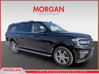 2023 Ford Expedition Max Limited in Black — front three-quarter view