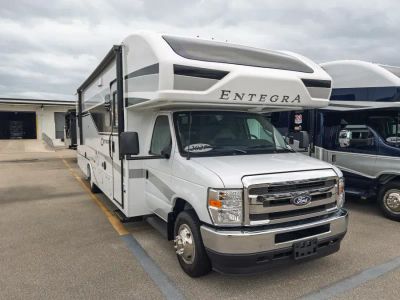 2027 Entegra ODYSSEY — front three-quarter view