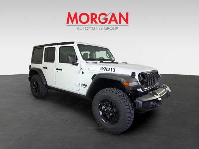 2026 Jeep Wrangler — side profile view