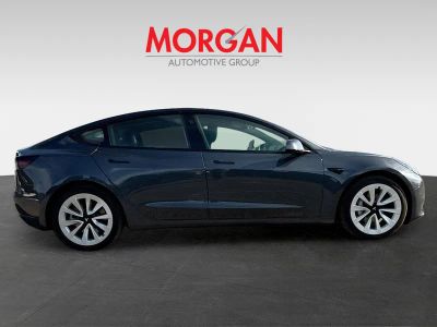 2021 Tesla Model 3 — side profile view