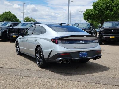 2025 Hyundai Sonata — rear three-quarter view