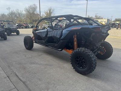 2026 Can-Am Maverick X3 MAX RS Turbo Scandi Blue & Orange Crush - Photo 4