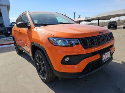 2026 Jeep Compass Latitude in Joose — front three-quarter view