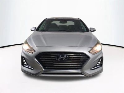 2018 Hyundai Sonata — rear three-quarter view