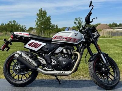 2027 Triumph STREET TRACKER — front three-quarter view