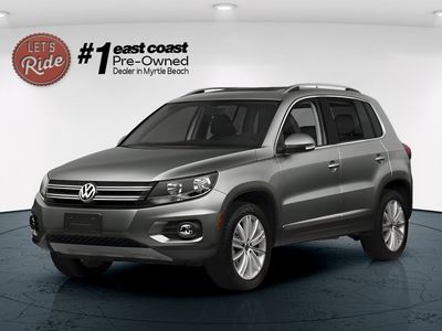 2016 Volkswagen Tiguan — front three-quarter view