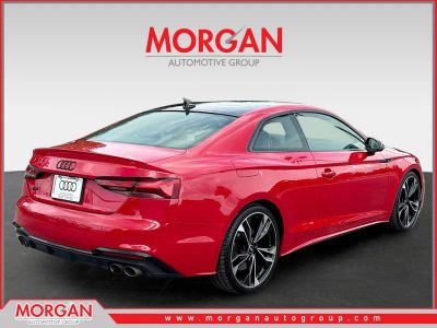 2022 Audi S5 Coupe — rear three-quarter view