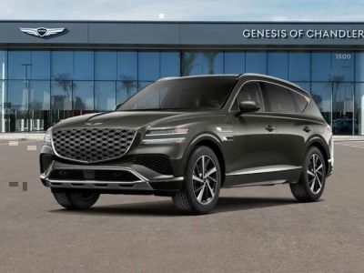 2026 Genesis GV80 2.5T SELECT in Storr Green — front three-quarter view
