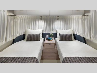2027 Airstream Globetrotter — rear three-quarter view