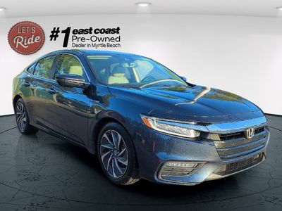 2022 Honda Insight — rear three-quarter view