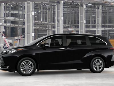 2026 Toyota Sienna — rear three-quarter view