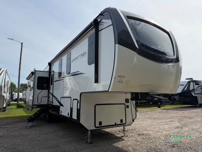 2026 Venture RV SportTrek Touring Edition — front three-quarter view