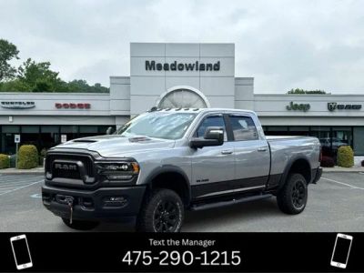 2023 RAM 2500 Power Wagon in Billet Silver Metallic Clearcoat — front three-quarter view