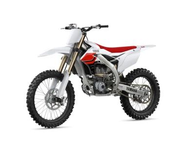 2026 Yamaha YZ250F 70th Anniversary Edition — front three-quarter view