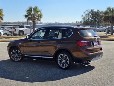 2017 BMW X3 — interior view