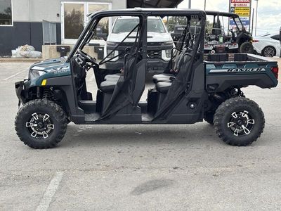 2026 Polaris Ranger Crew XP 1000 Premium Blue Labyrinth — photo 8 view
