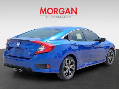2020 Honda Civic Sedan — rear three-quarter view