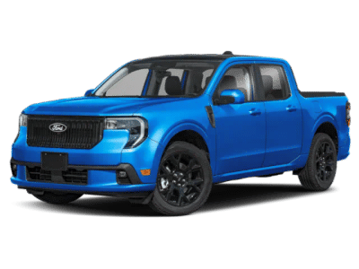 2026 Ford Maverick Lobo Standard in Blue — front three-quarter view