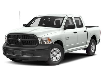2015 Ram 1500 Express in Black Clearcoat — front three-quarter view
