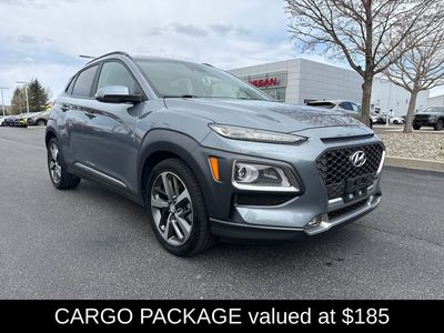 2020 Hyundai Kona Limited — interior view