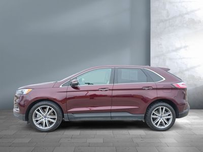 2022 Ford Edge — rear three-quarter view