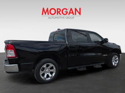 2021 Ram 1500 — rear three-quarter view