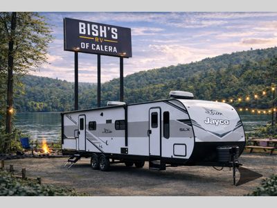 2025 Jayco Jay Flight SLX — front three-quarter view
