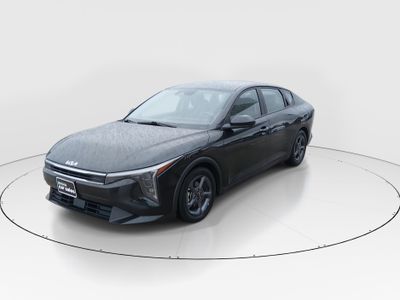 2025 Kia K4 — rear three-quarter view