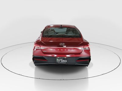 2025 Hyundai Elantra — engine compartment view