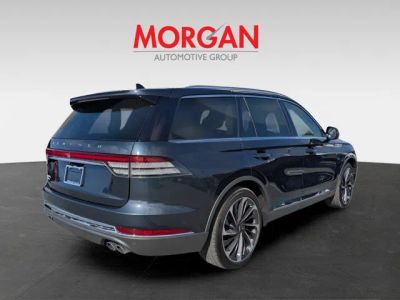 2022 Lincoln Aviator — rear three-quarter view