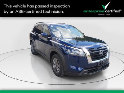 2025 Nissan Pathfinder SV 2WD — front three-quarter view