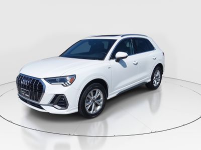 2025 Audi Q3 — rear three-quarter view