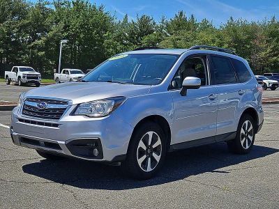 2018 Subaru Forester — rear three-quarter view