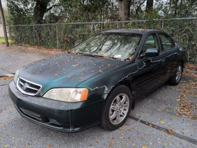 2001 Acura TL 3.2 in Green — front three-quarter view