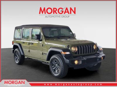 2026 Jeep Wrangler Sport in 41 — front three-quarter view