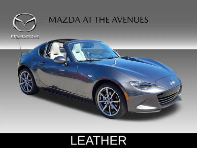2021 Mazda Miata RF — rear three-quarter view