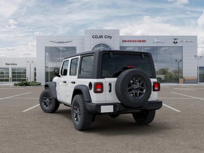 2026 Jeep Wrangler — rear three-quarter view