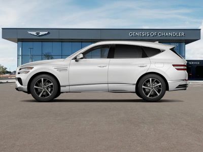 2026 Genesis GV80 — rear three-quarter view
