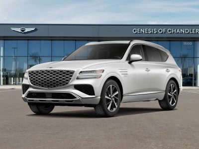 2026 Genesis GV80 2.5T SELECT in Uyuni White — front three-quarter view