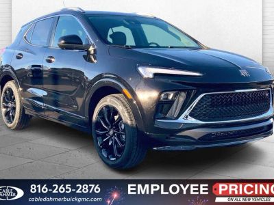 2026 Buick Encore GX Sport Touring in Ebony Twilight Metallic — front three-quarter view
