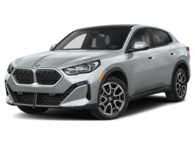 2026 BMW X2 xDrive28i in Skyscraper Grey Metallic — front three-quarter view