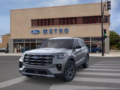 2026 Ford Explorer — rear three-quarter view