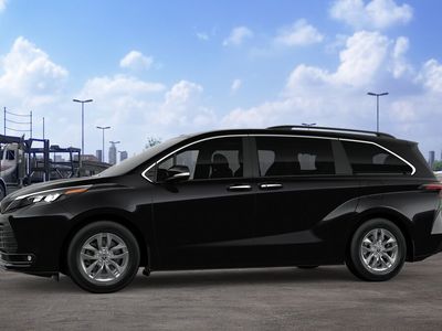 2026 Toyota Sienna — rear three-quarter view