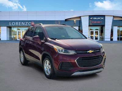 2017 Chevrolet Trax — rear three-quarter view